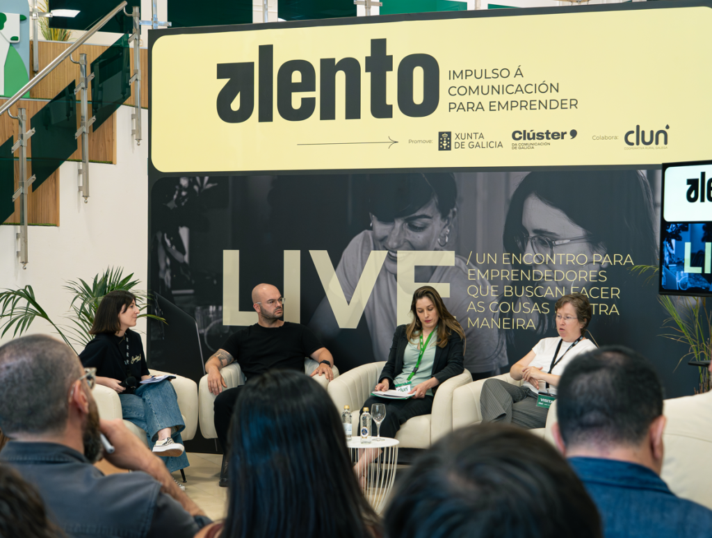 Mesa redonda sobre cooperativismo en la jornada Alento Live.