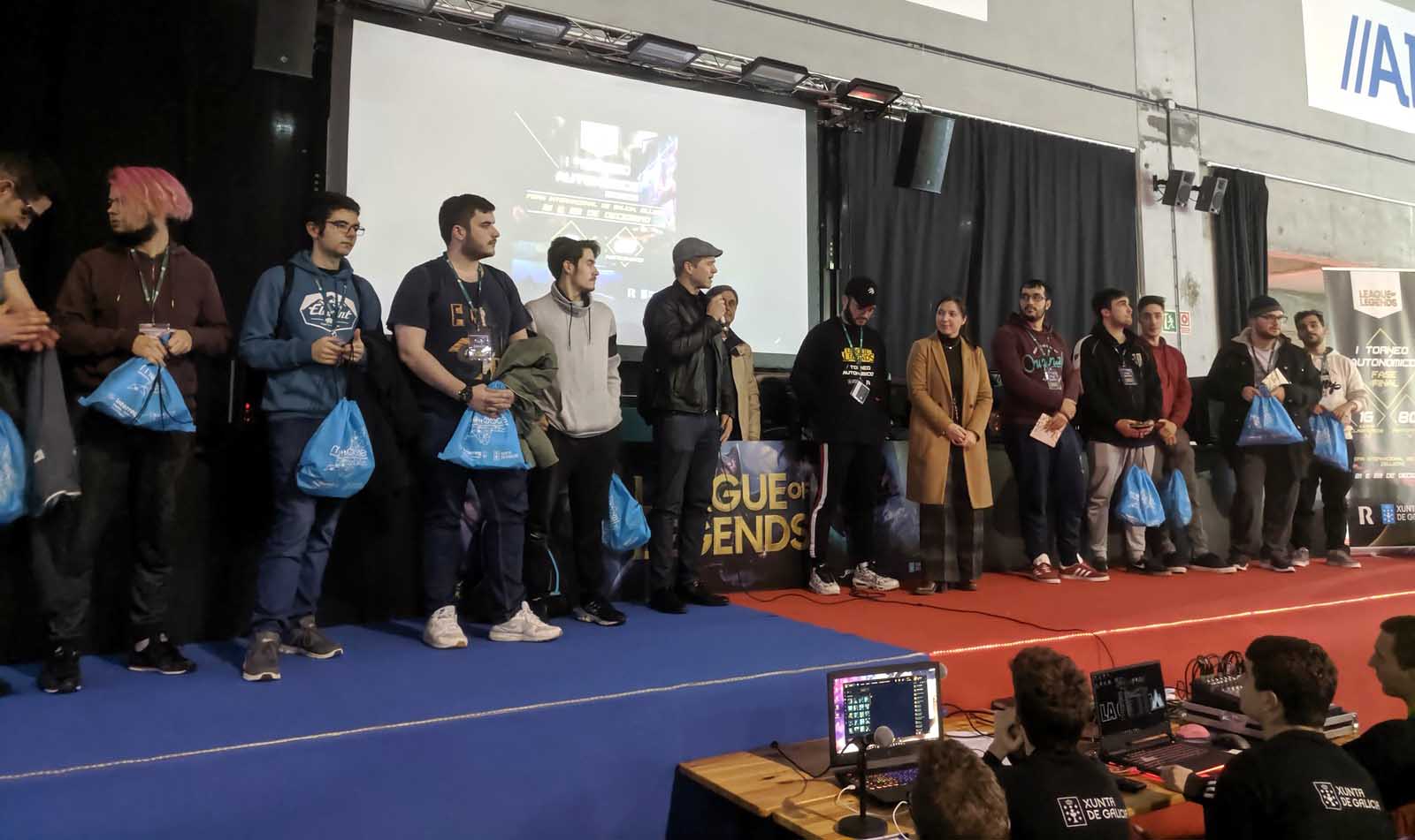 Cierre de la final, torneo autonómico gallego de League of Legends de 2019