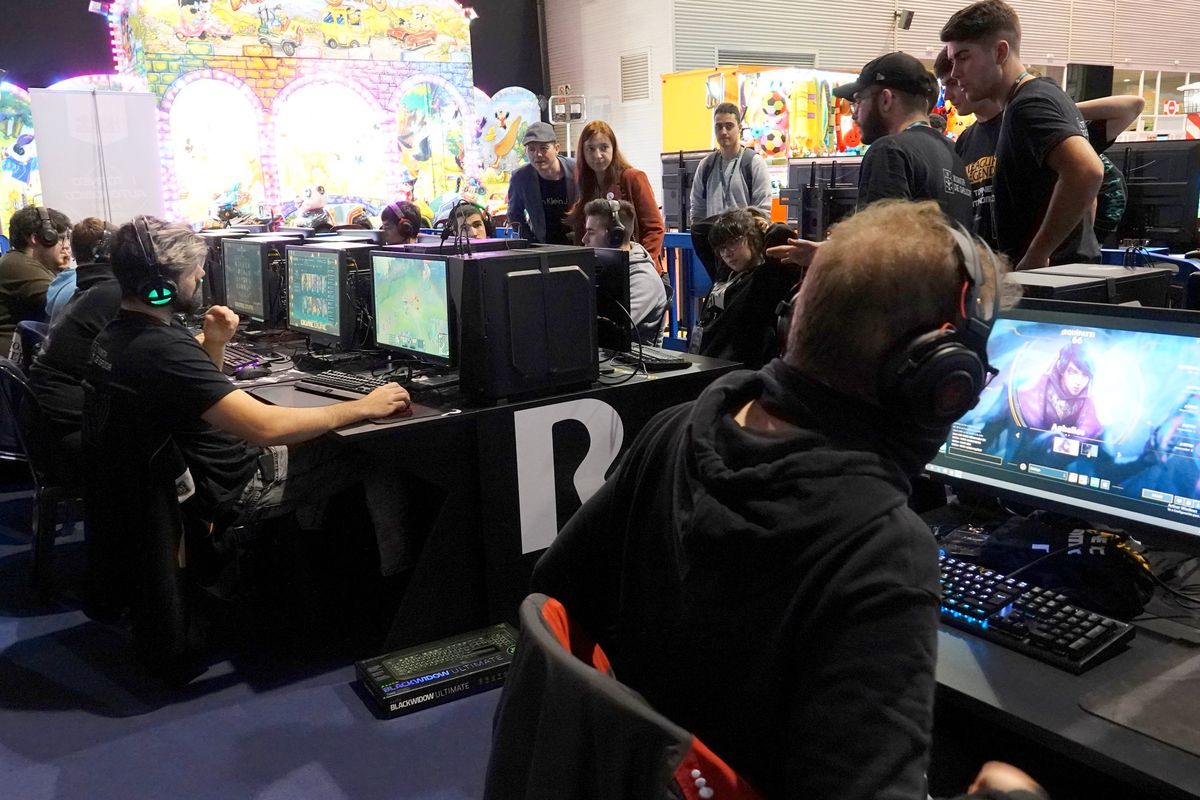 Competición en Silleda, torneo autonómico gallego de League of Legends de 2019